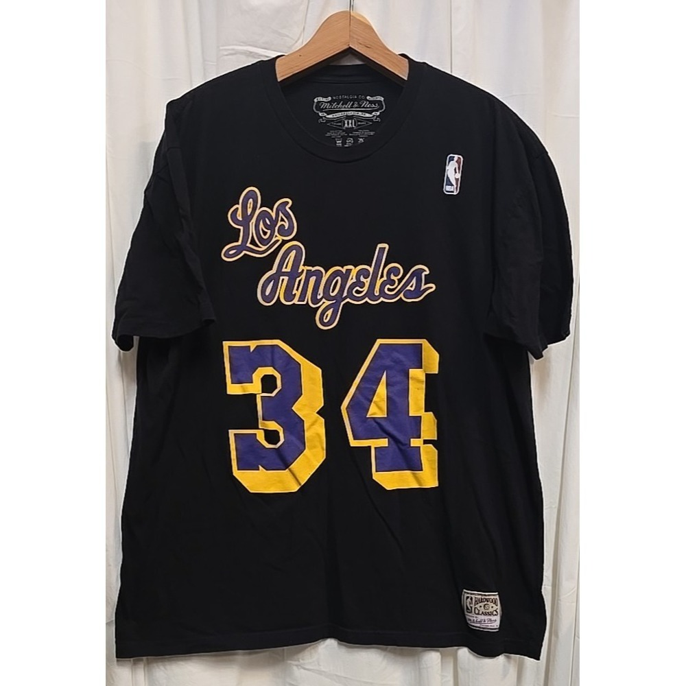 Mitchell & Ness Lakers 34‎ Men's XXL Shaq O'Neal Y2K Hardwood Classics VTG